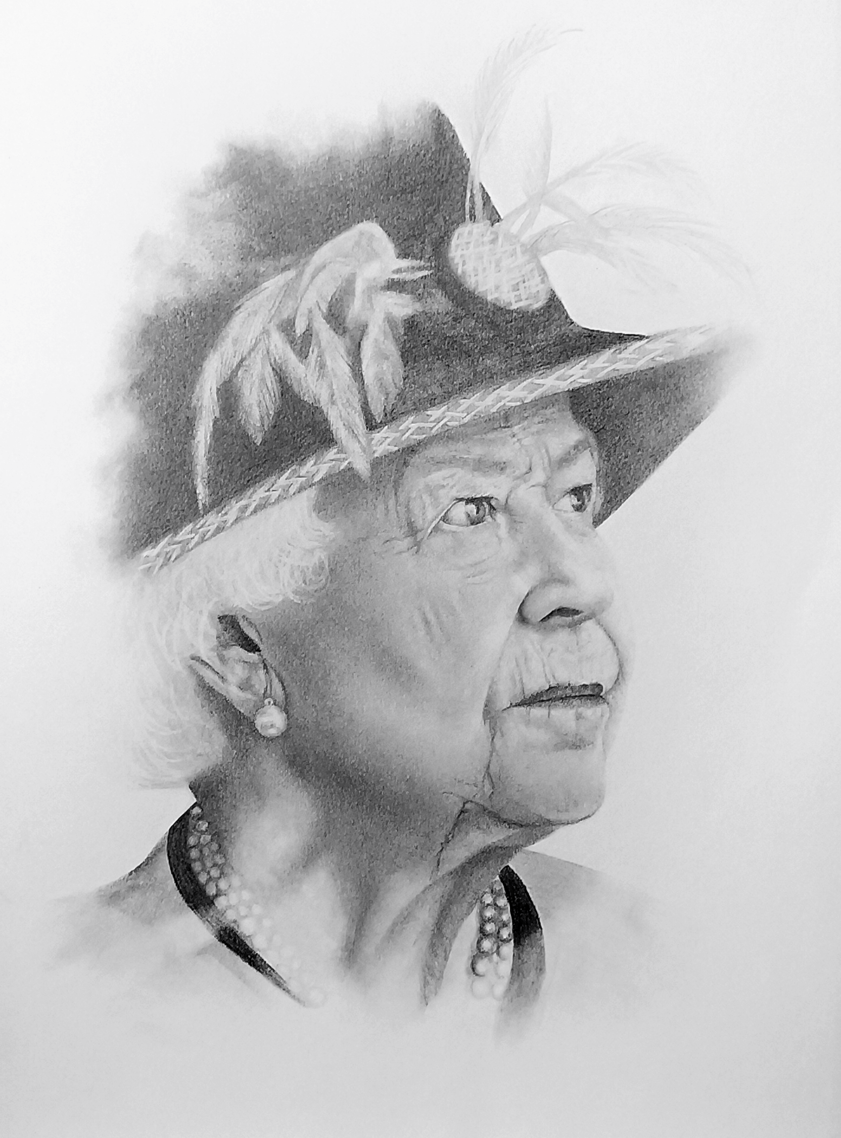 Portrait of Queen Elizabeth II