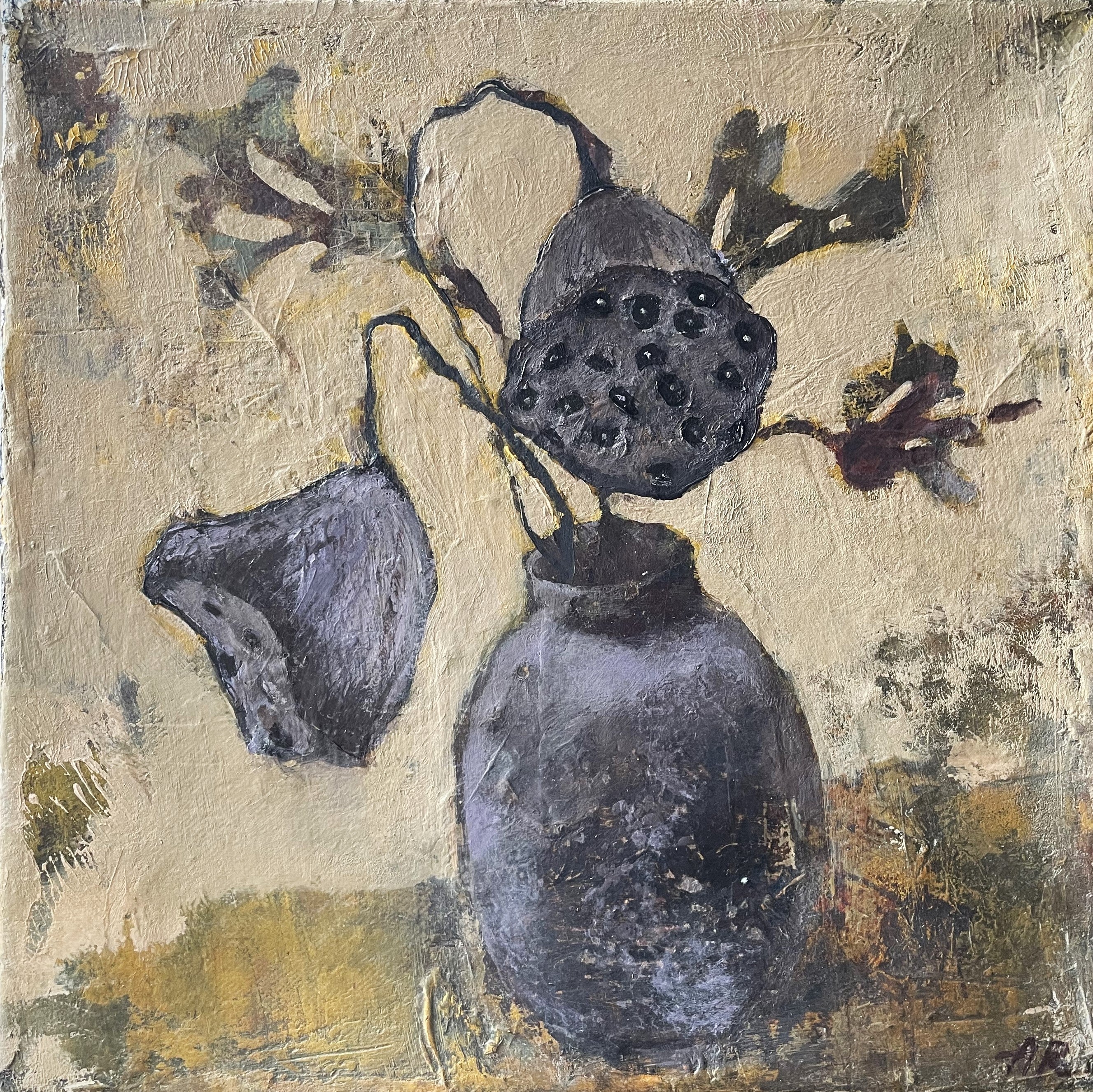 Still Life With Lotus Pods