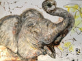 White elephant painting