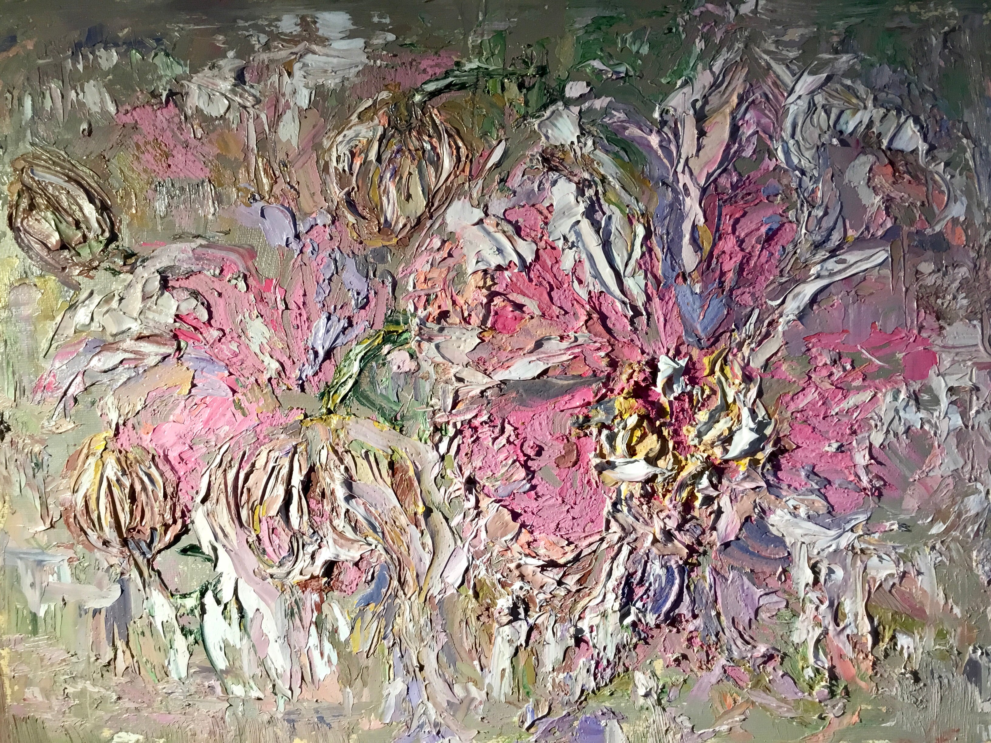 Pink orchids
