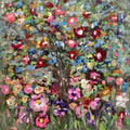 Apple tree original oil painting