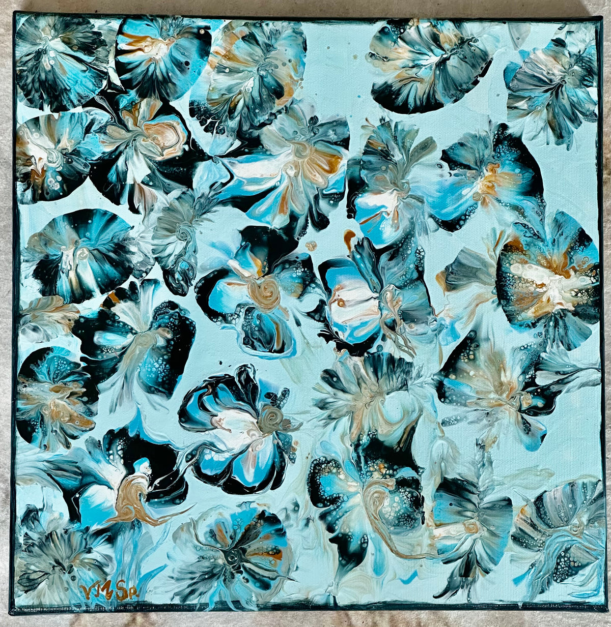 Blue butterflies