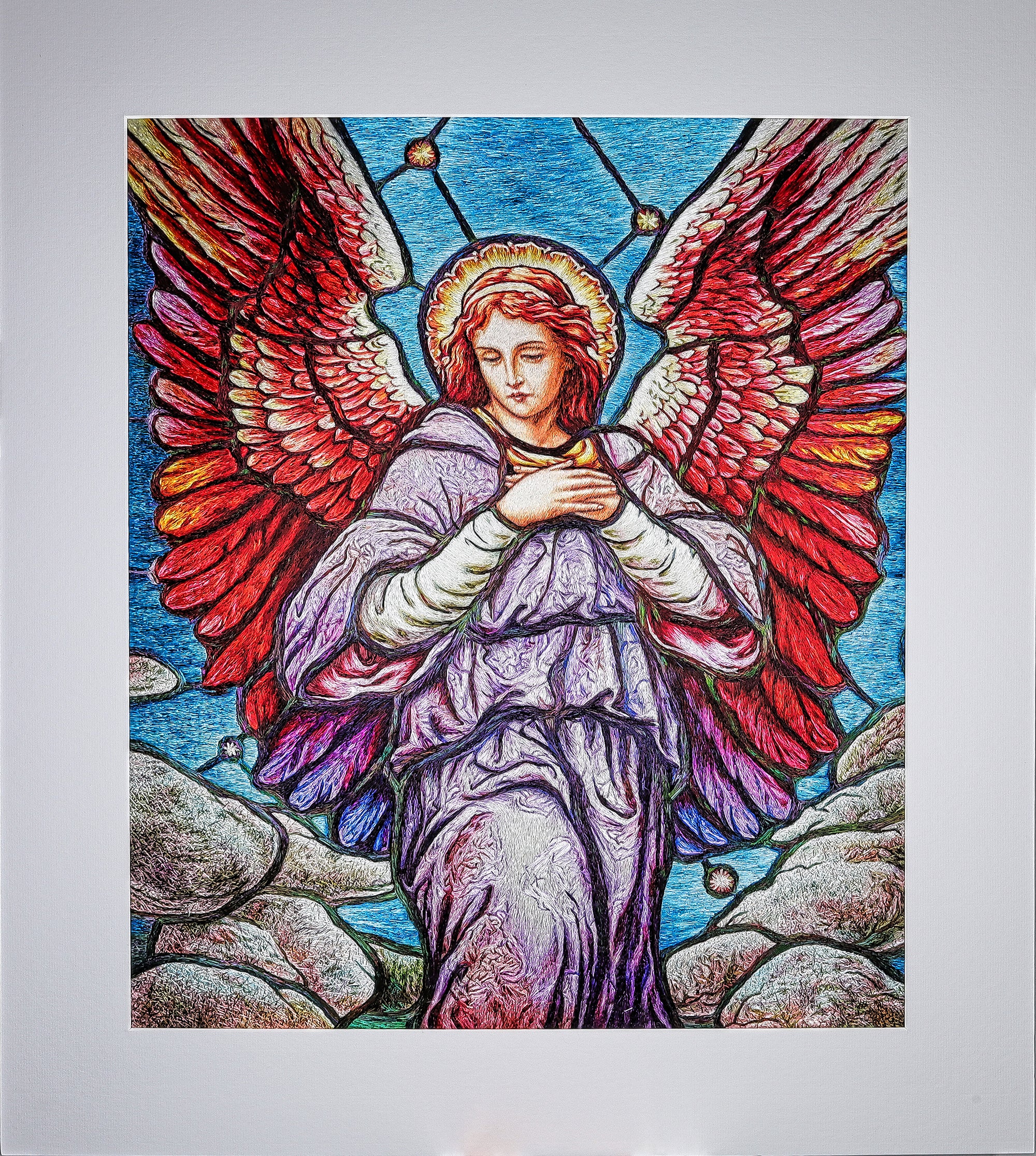 Pray（EMBROIDERY ILLUSTRATION）