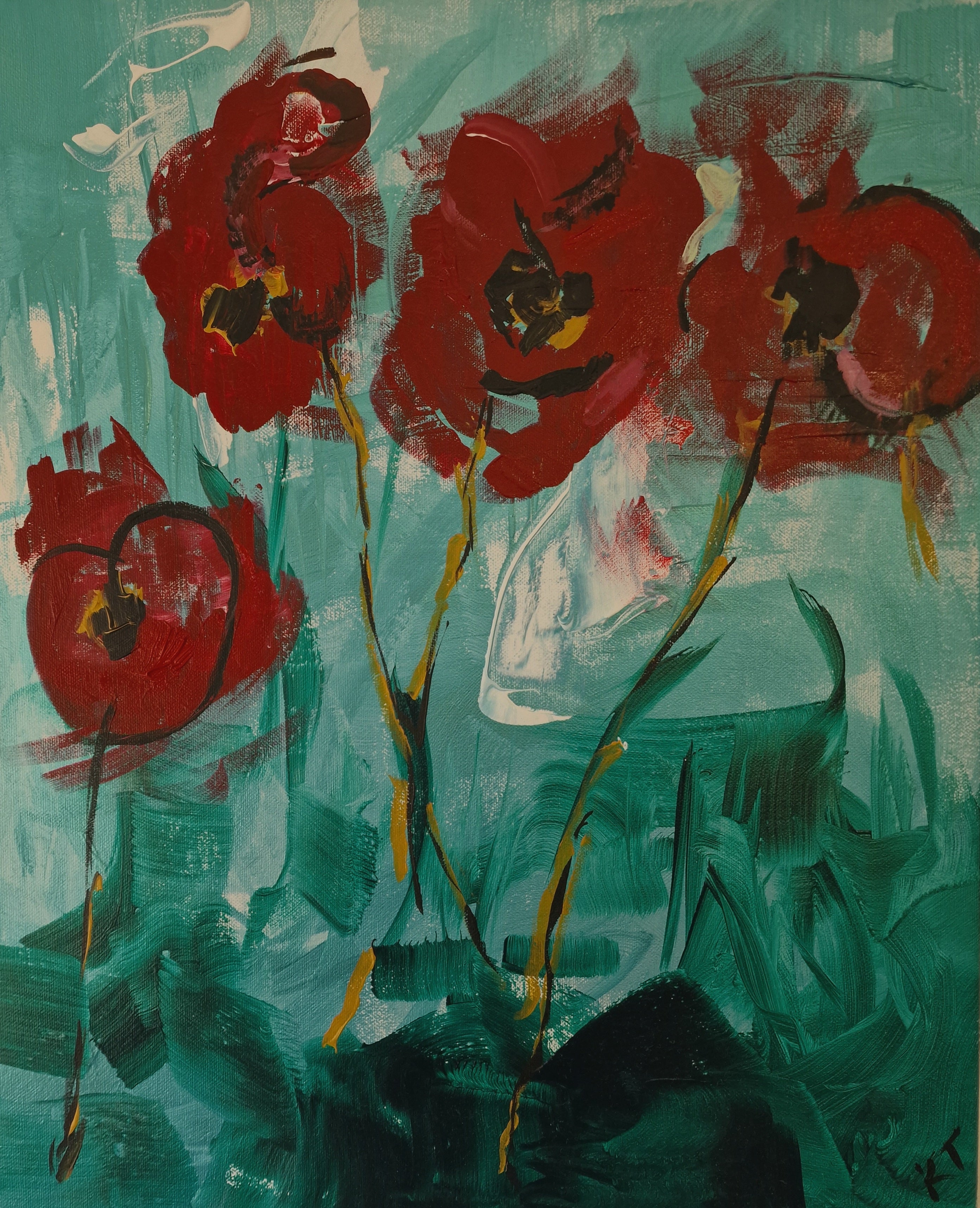 "Poppies In The Wind"