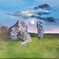 Moon at Avebury
