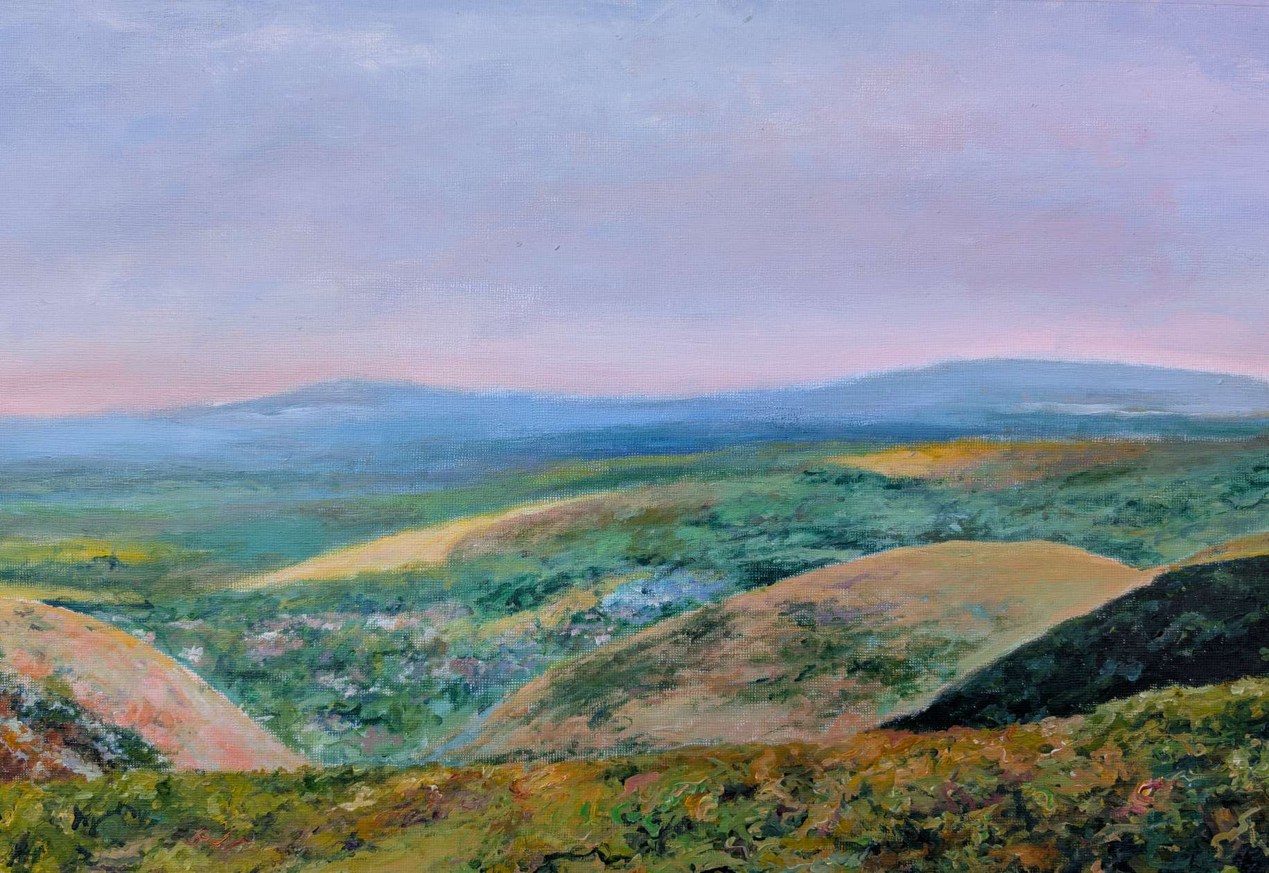 View of the valley