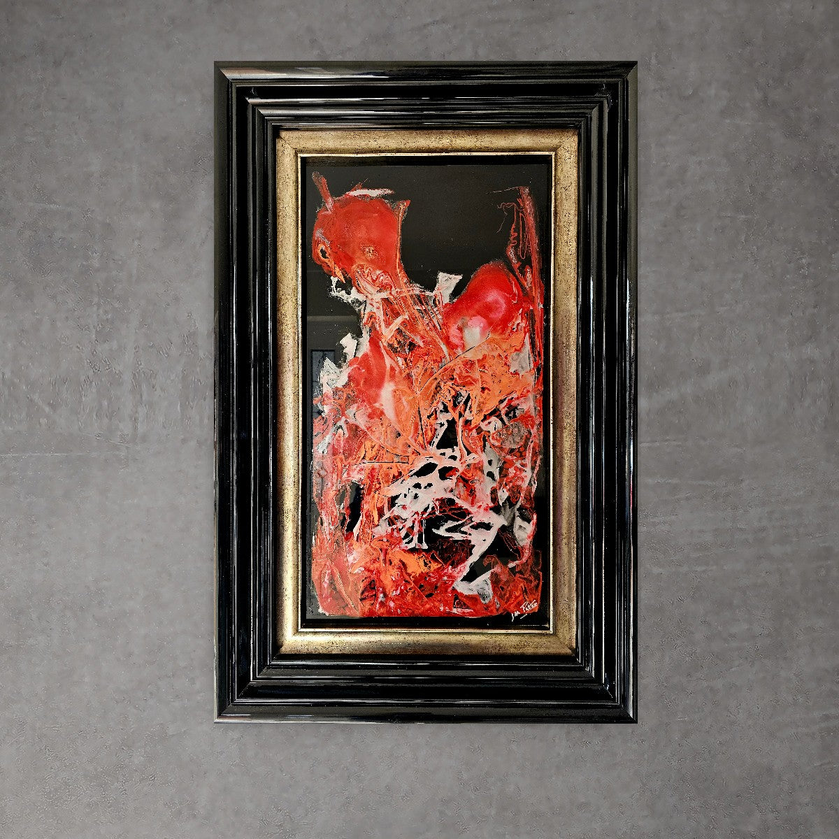 Tokyo By Night(framed acrylic glass original)