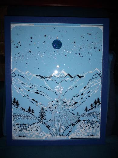Blue Landscape