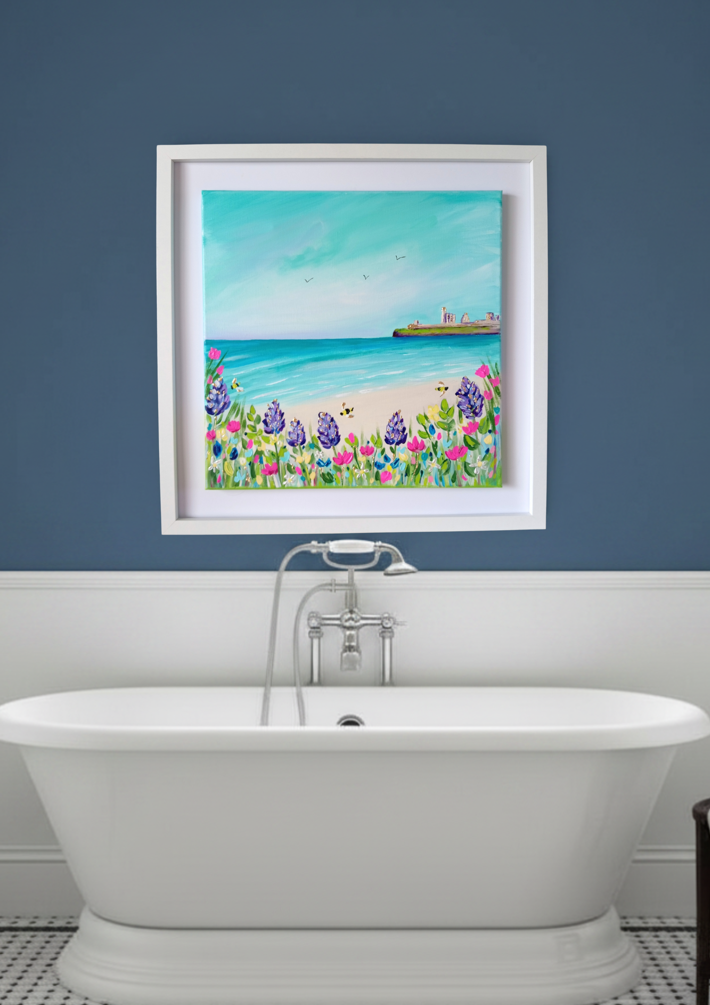 Tynemouth priory canvas