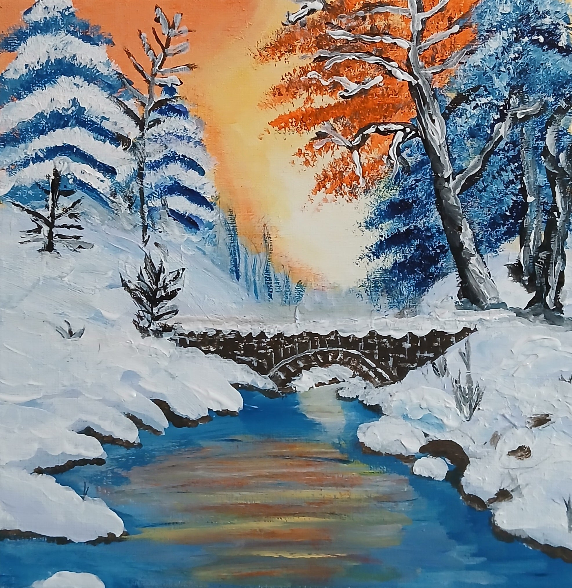 Sunset bridge
