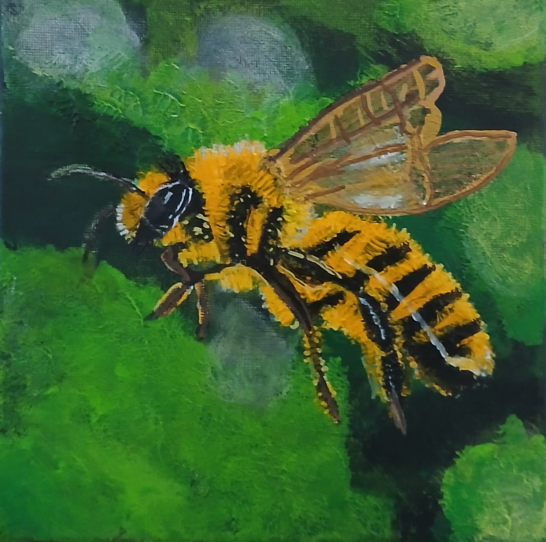 Buzzing bee