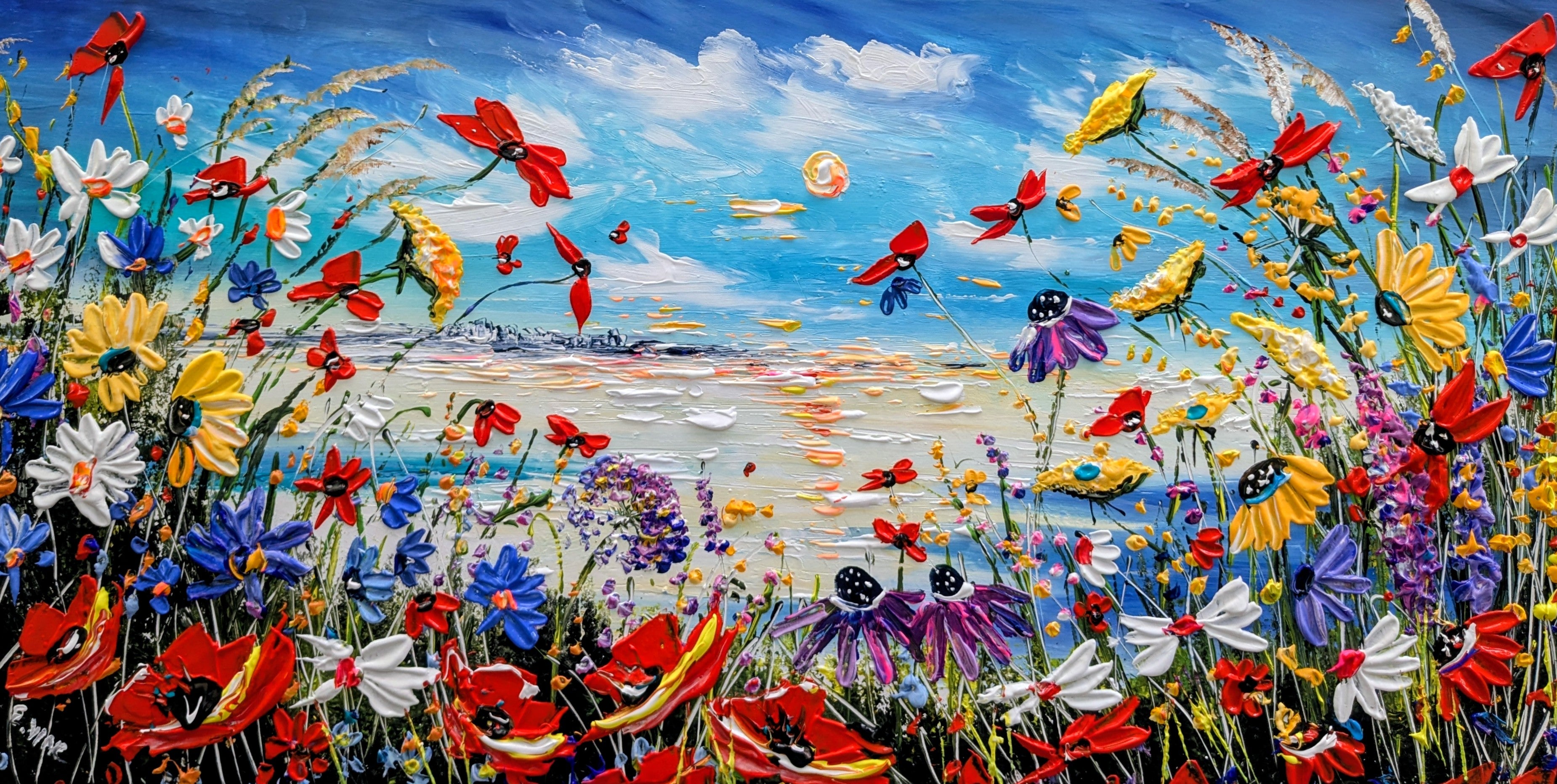 Flowers in love