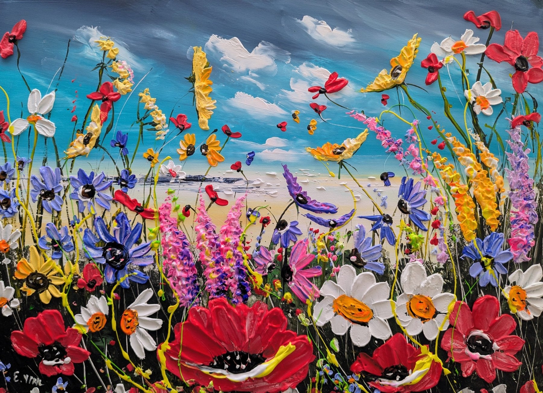 Between the Flowers