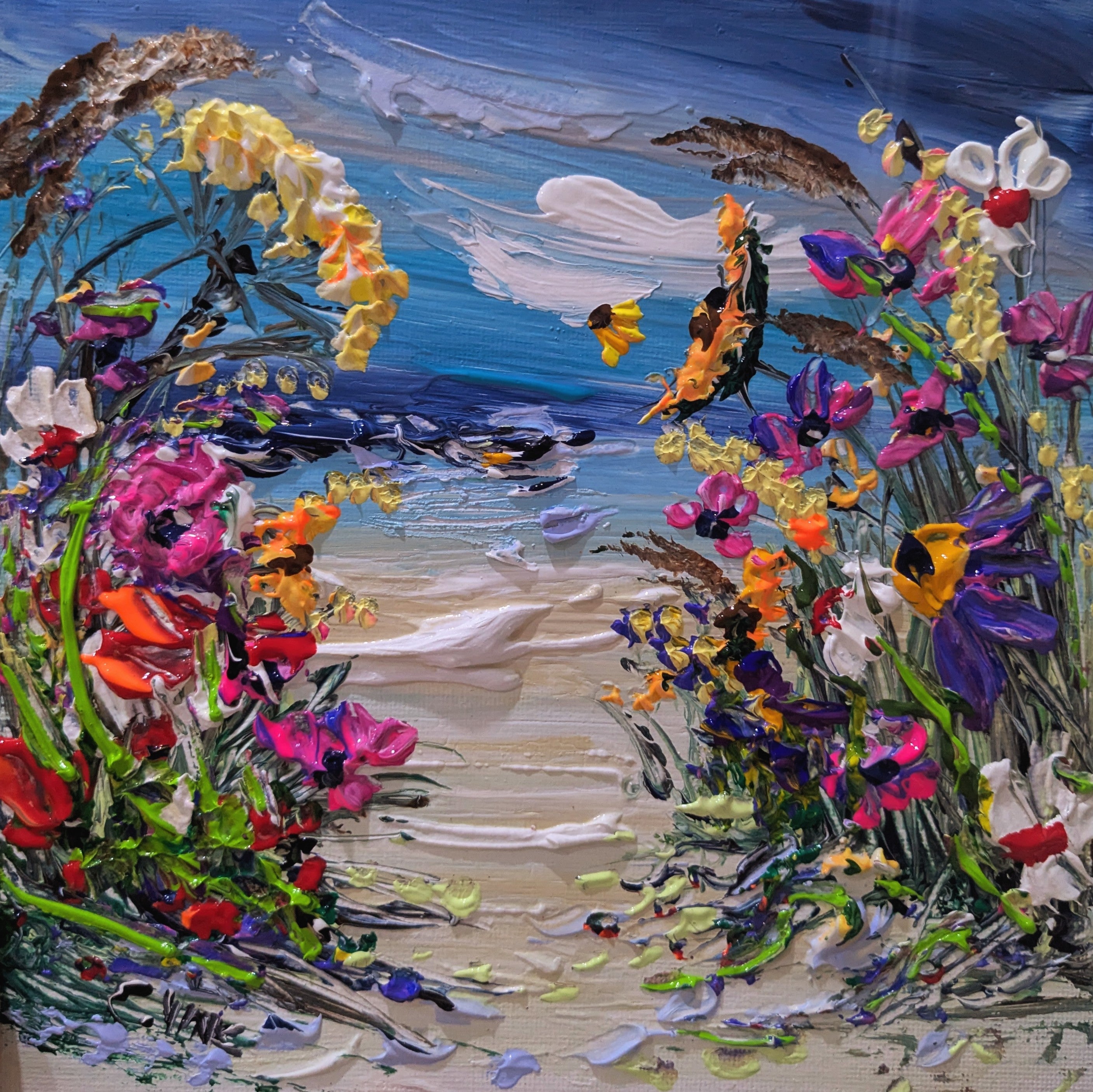 Coastal wildflowers