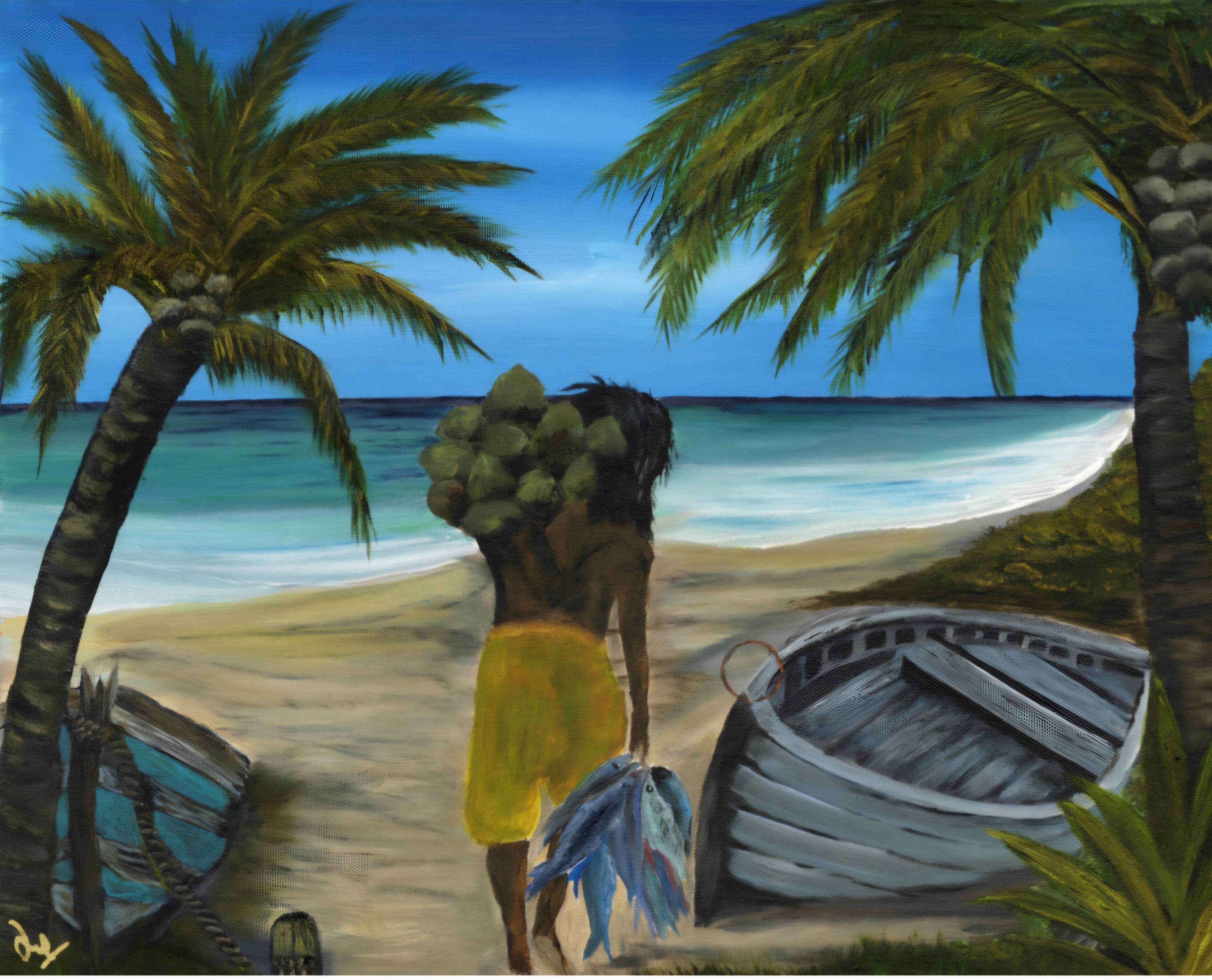 Tropical Harvest (2 palms)