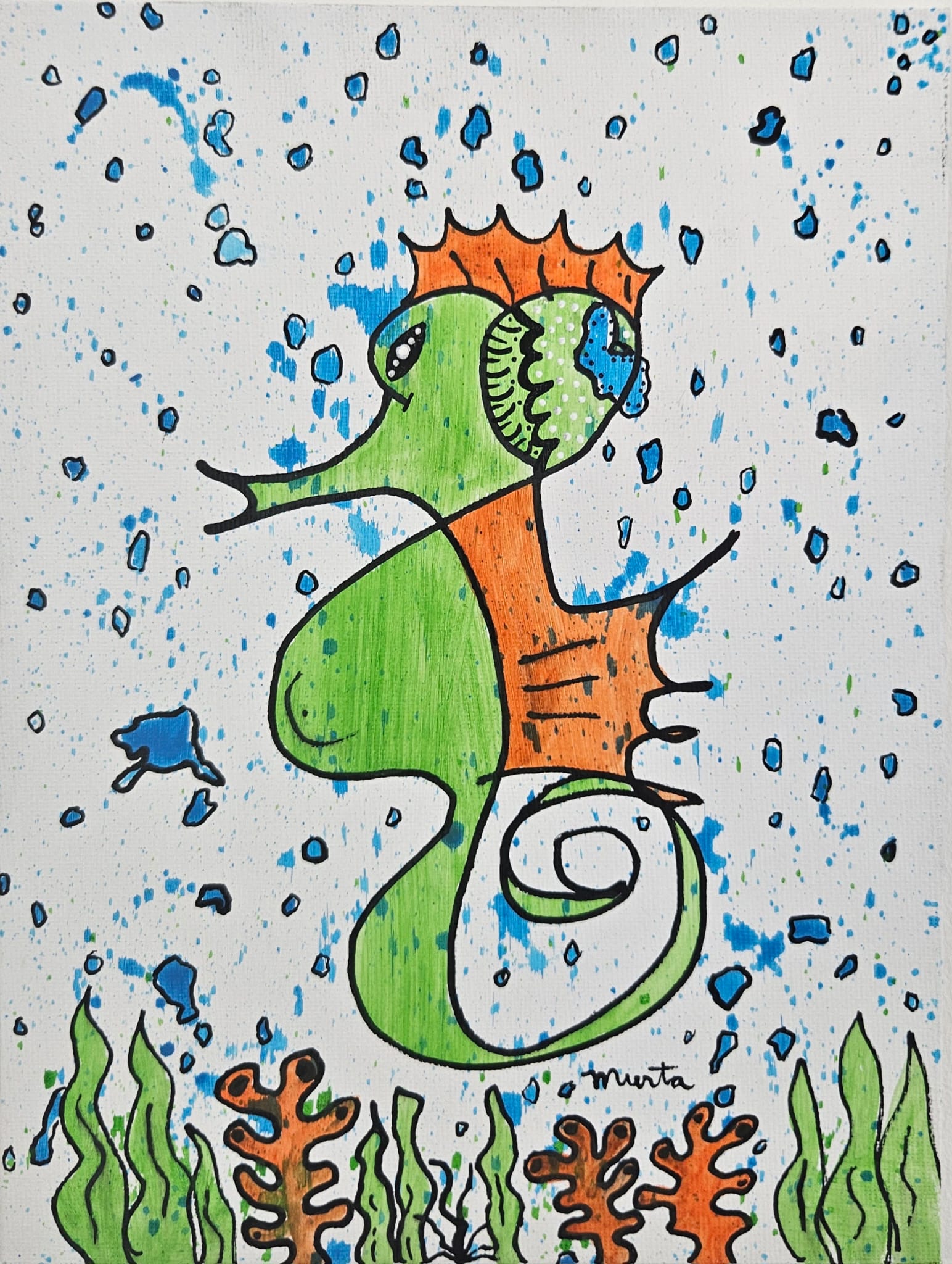 Hybrid seahorse