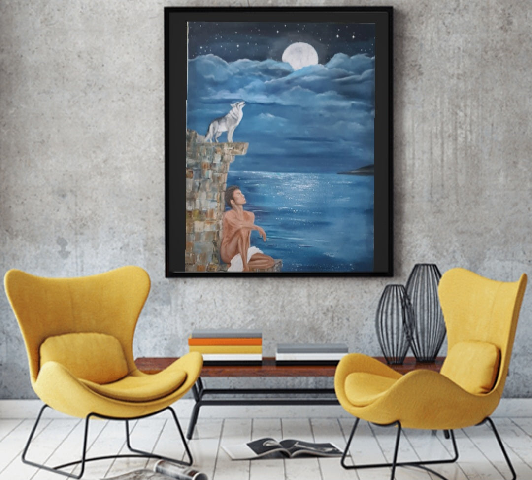 Kindred Spirits in Moonlight