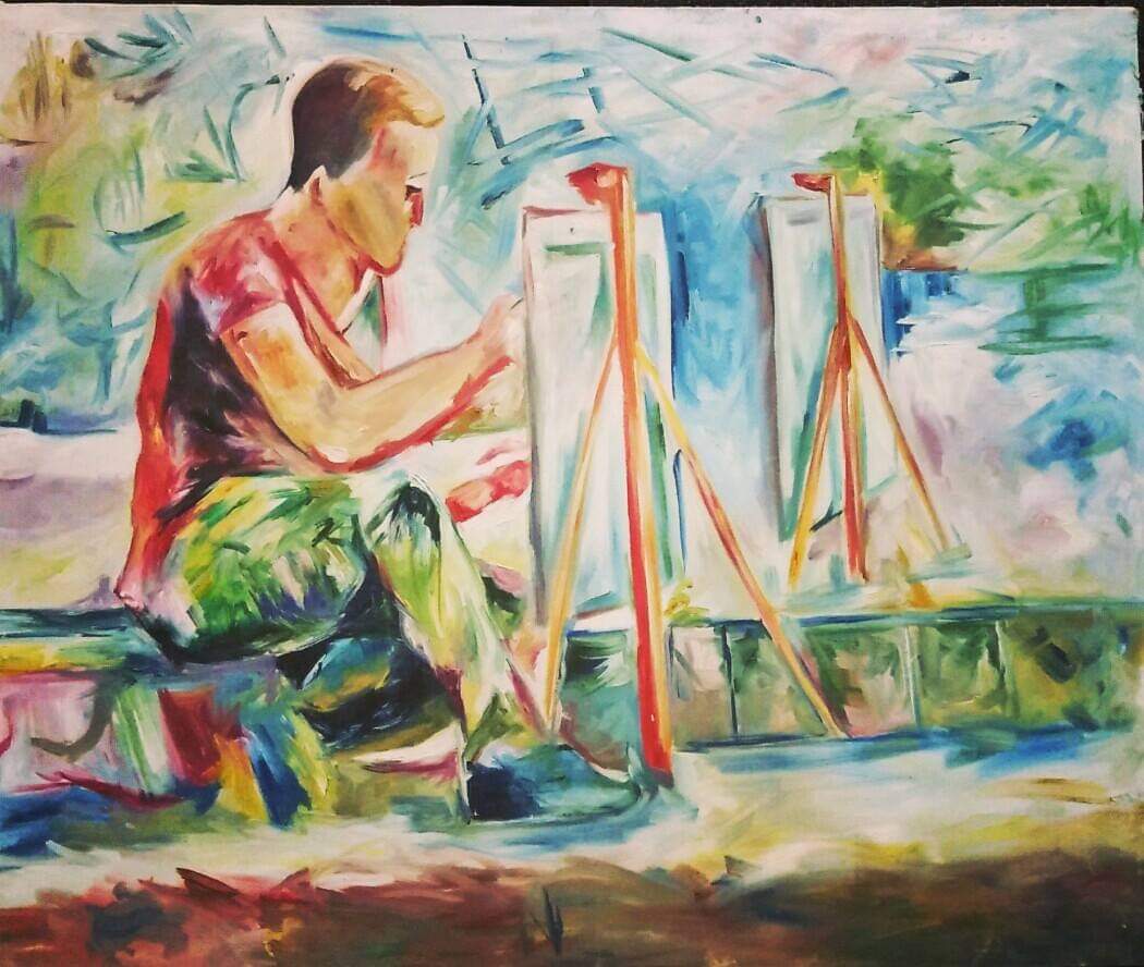 Oil on canvas