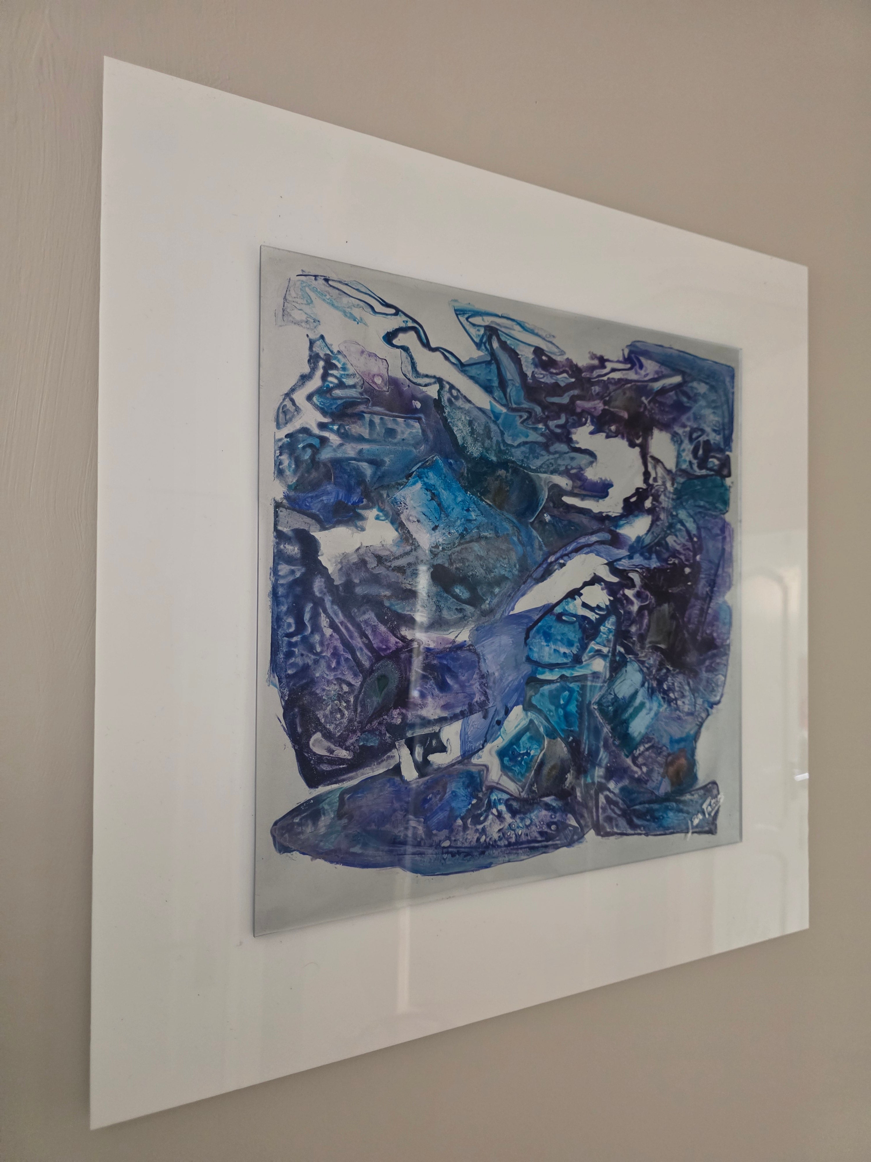 Shimmering Sea ( acrylic glass original)