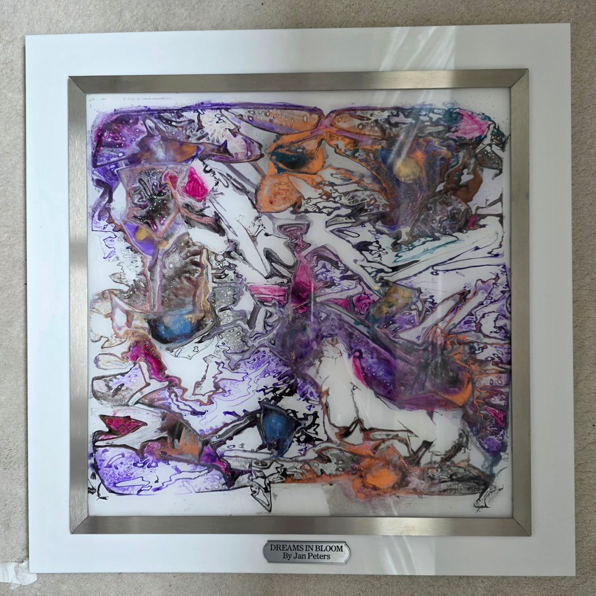 Dreams In Bloom (Acrylic Glass Original)