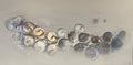 Bubbles - Silver & Neutrals