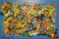 Blue Period, Acrylic on canvas, 24x36 inch, SKU 1152