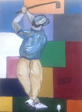 GOLFER ABSTRACT de V.KSIESKI 2026