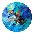 Follow your heart - Round painting