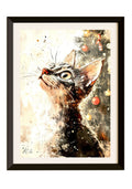 "Cat in Christmas Spirit"
