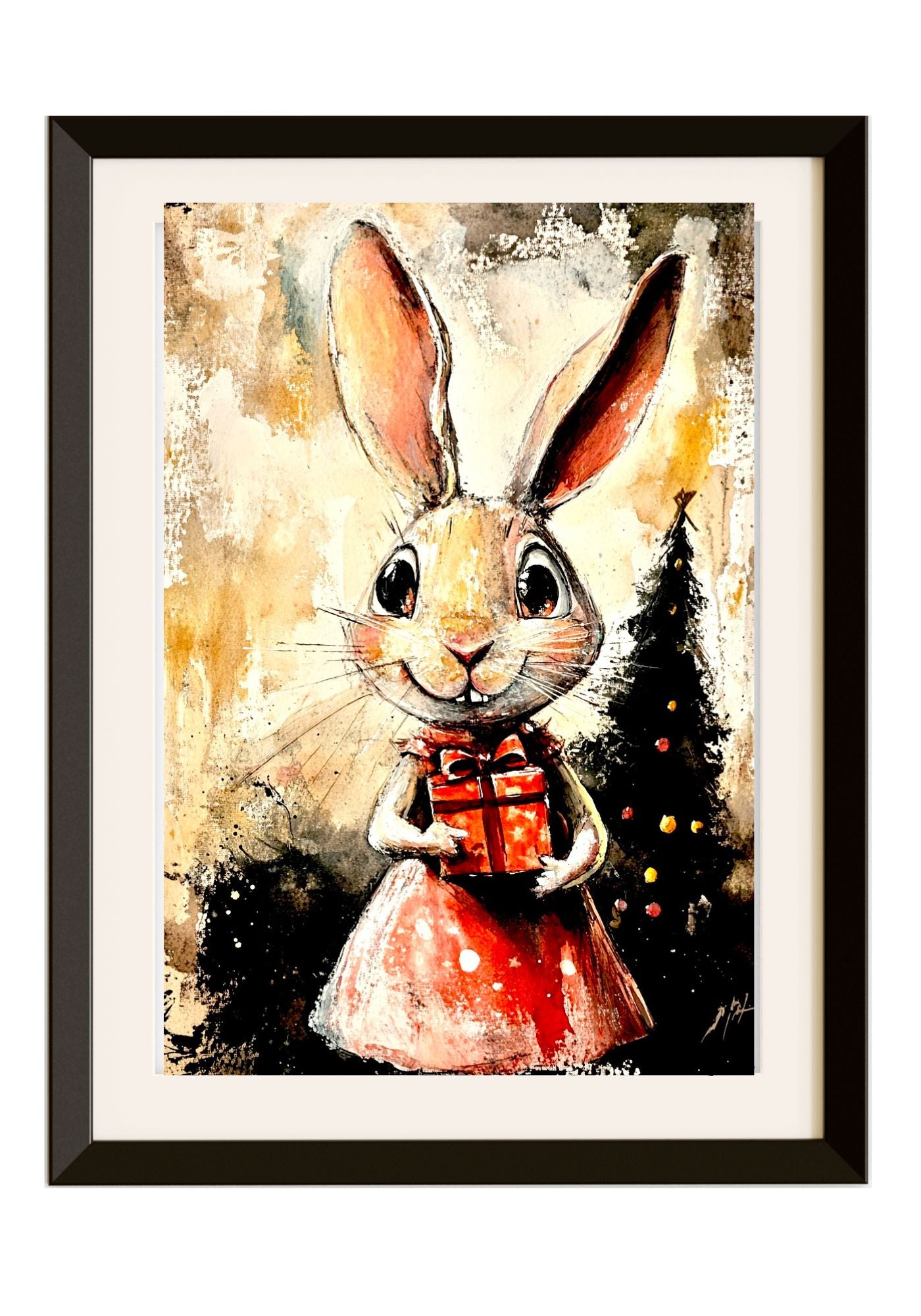 "Bunny with a Gift"