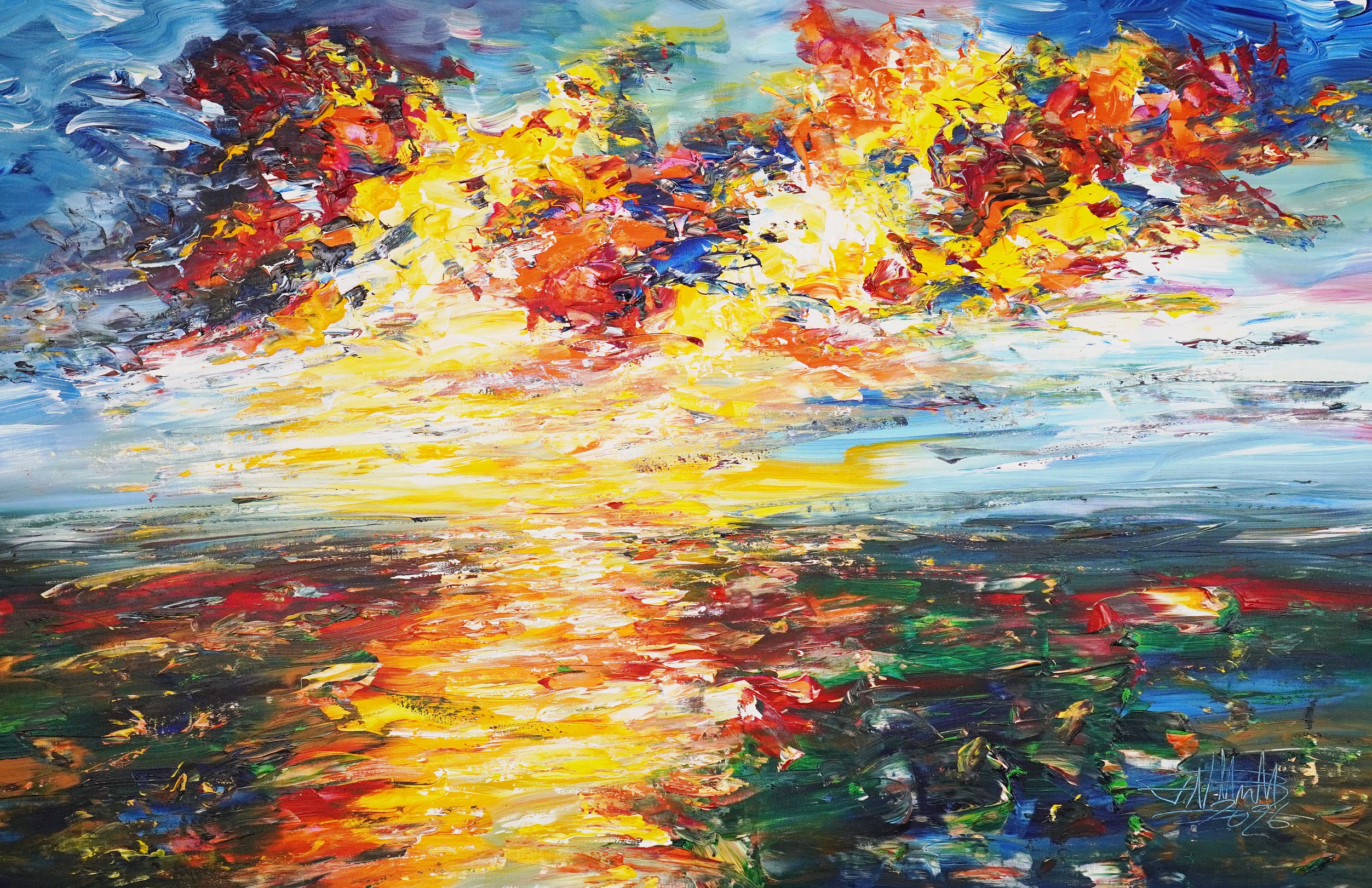 Landscape Evening Clouds XL 1