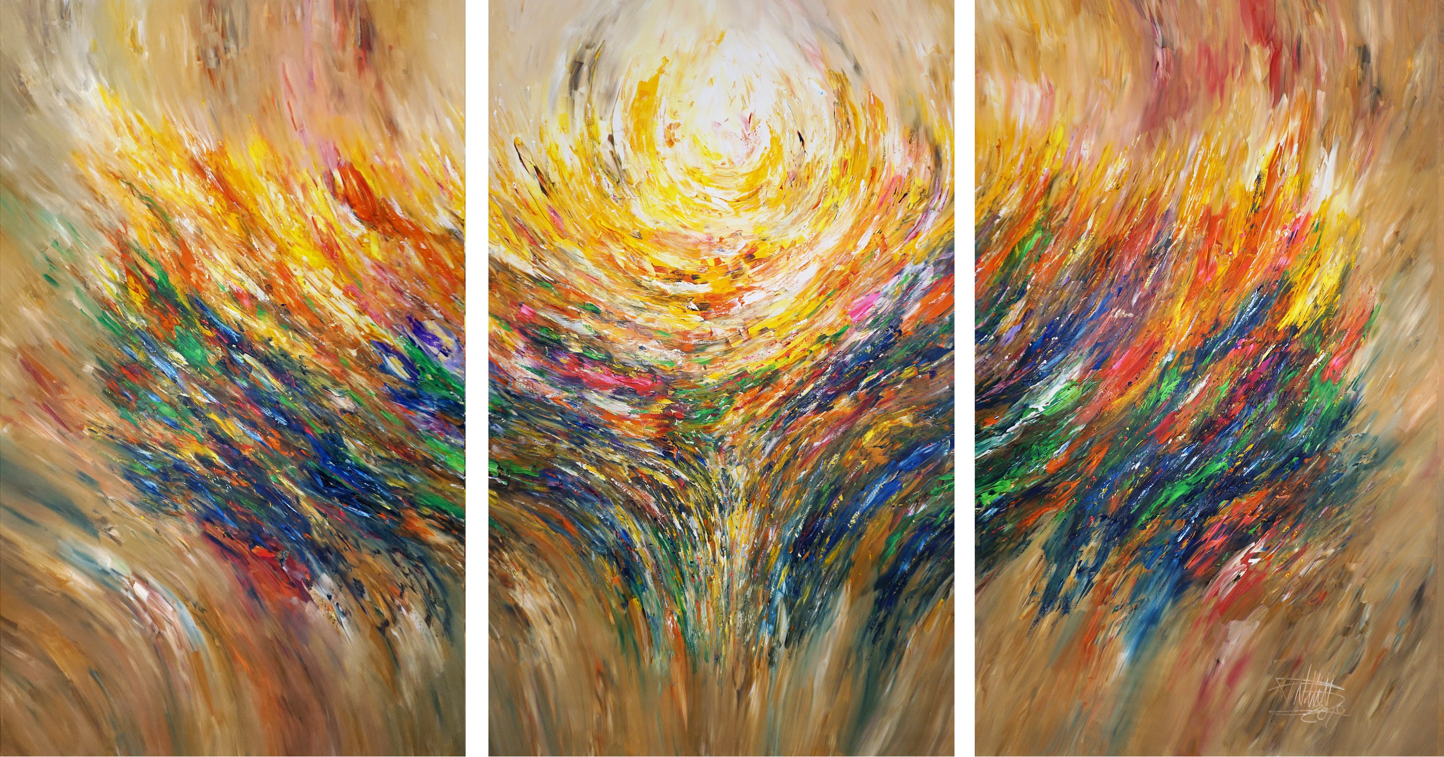 Triptch: Nature Energy XXXL 1