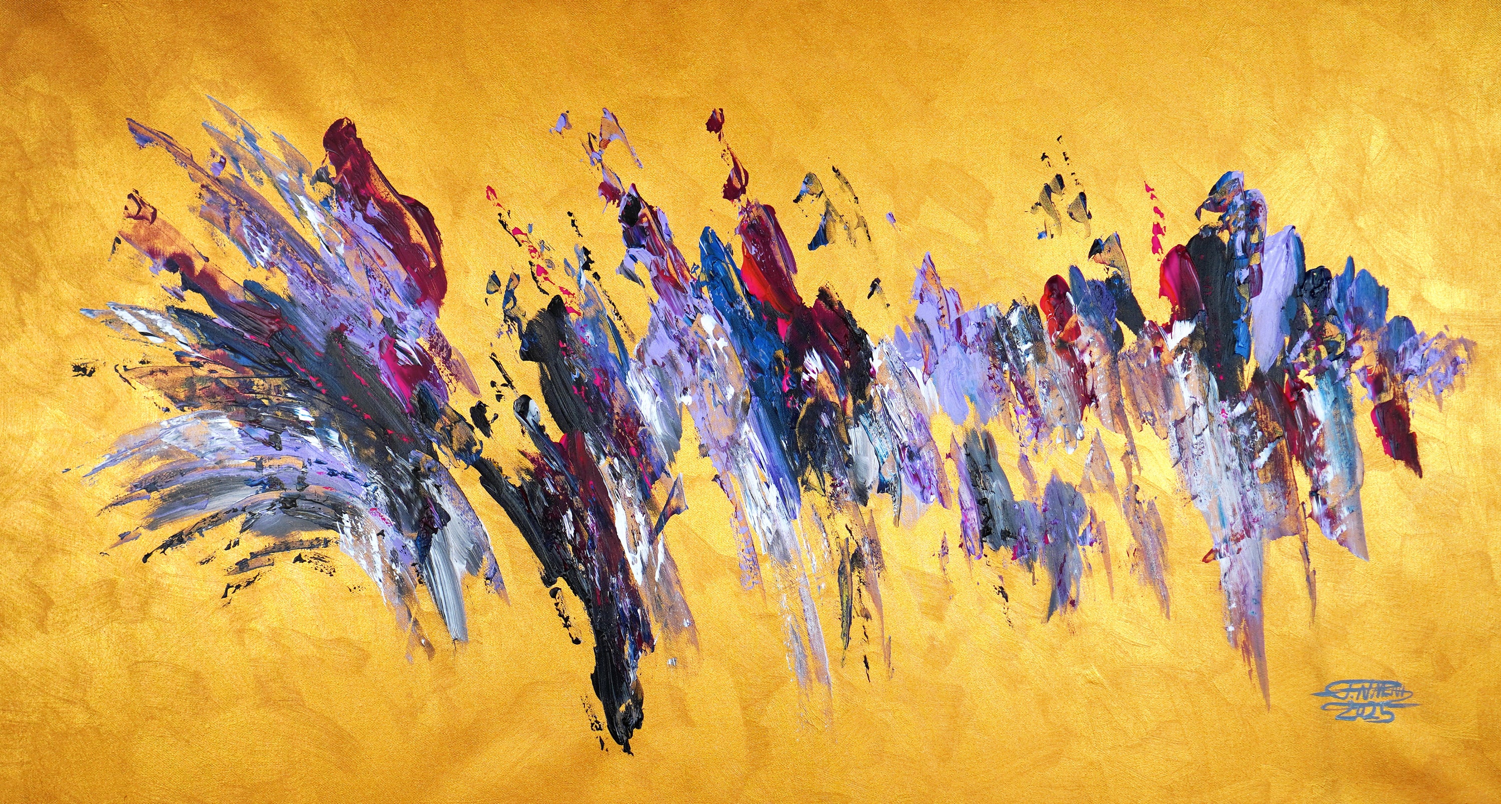 Gold Abstraction L 1