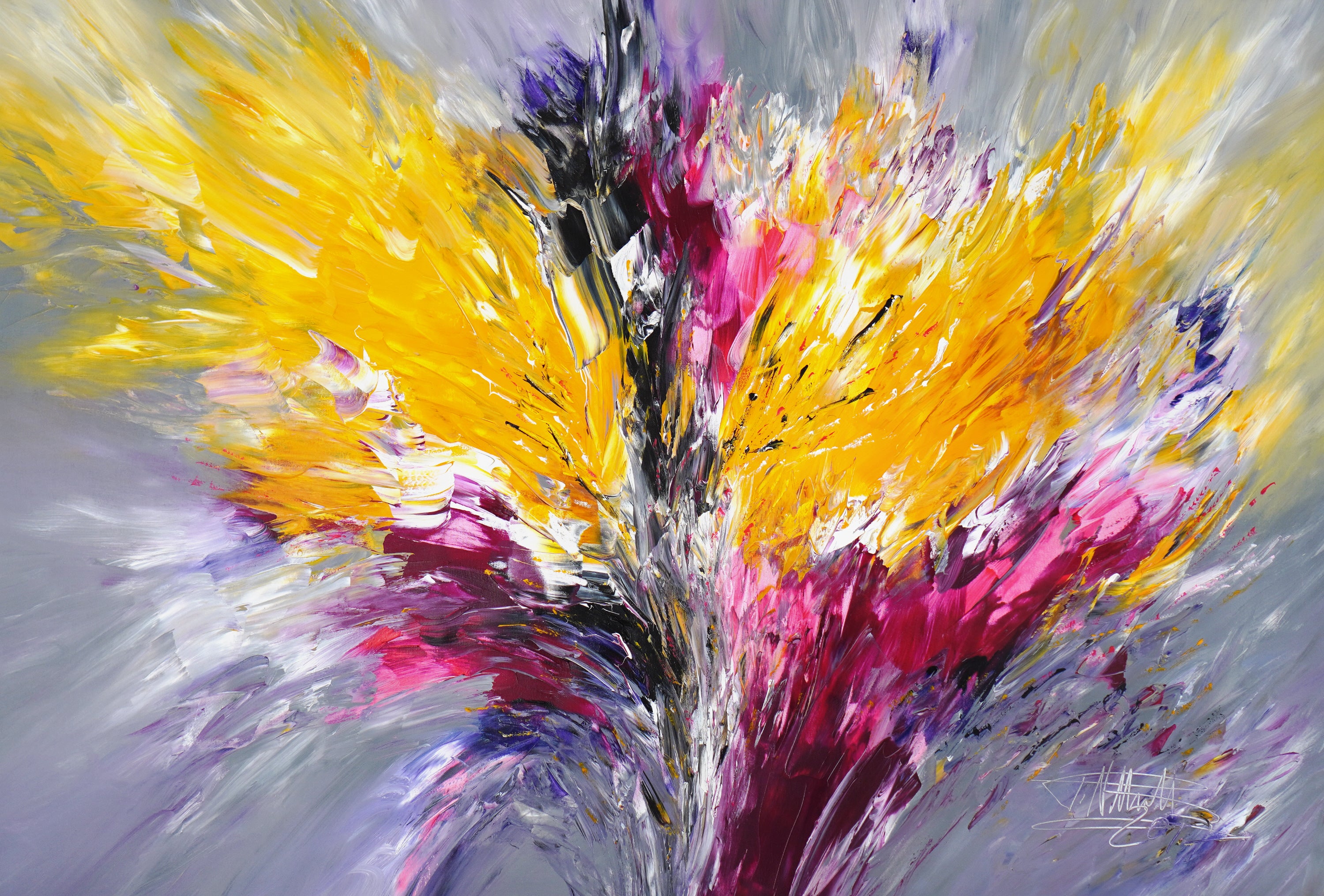 Composition Magenta Yellow XL 4