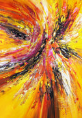 Yellow Red Abstraction S 2