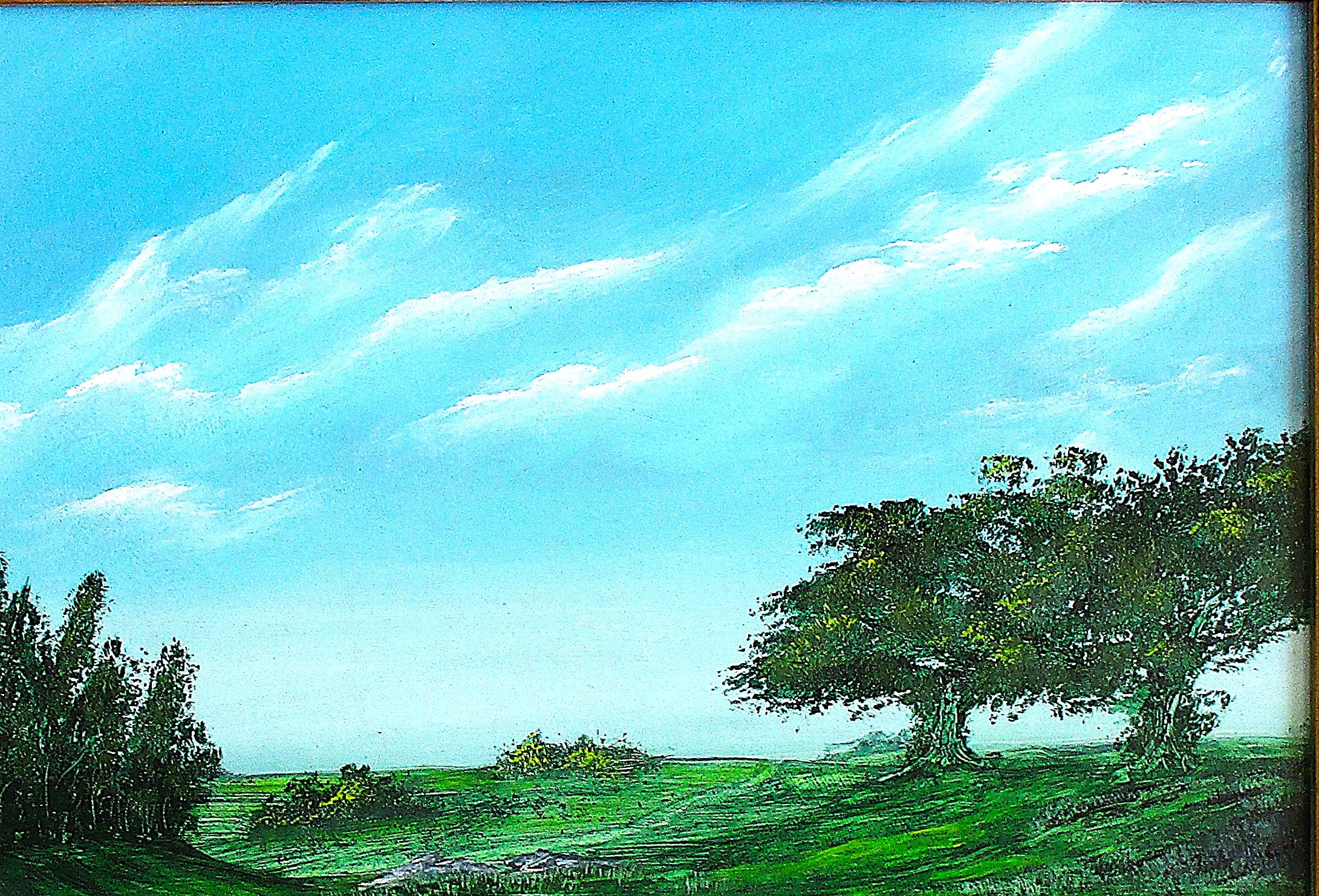 The Two Oak Trees