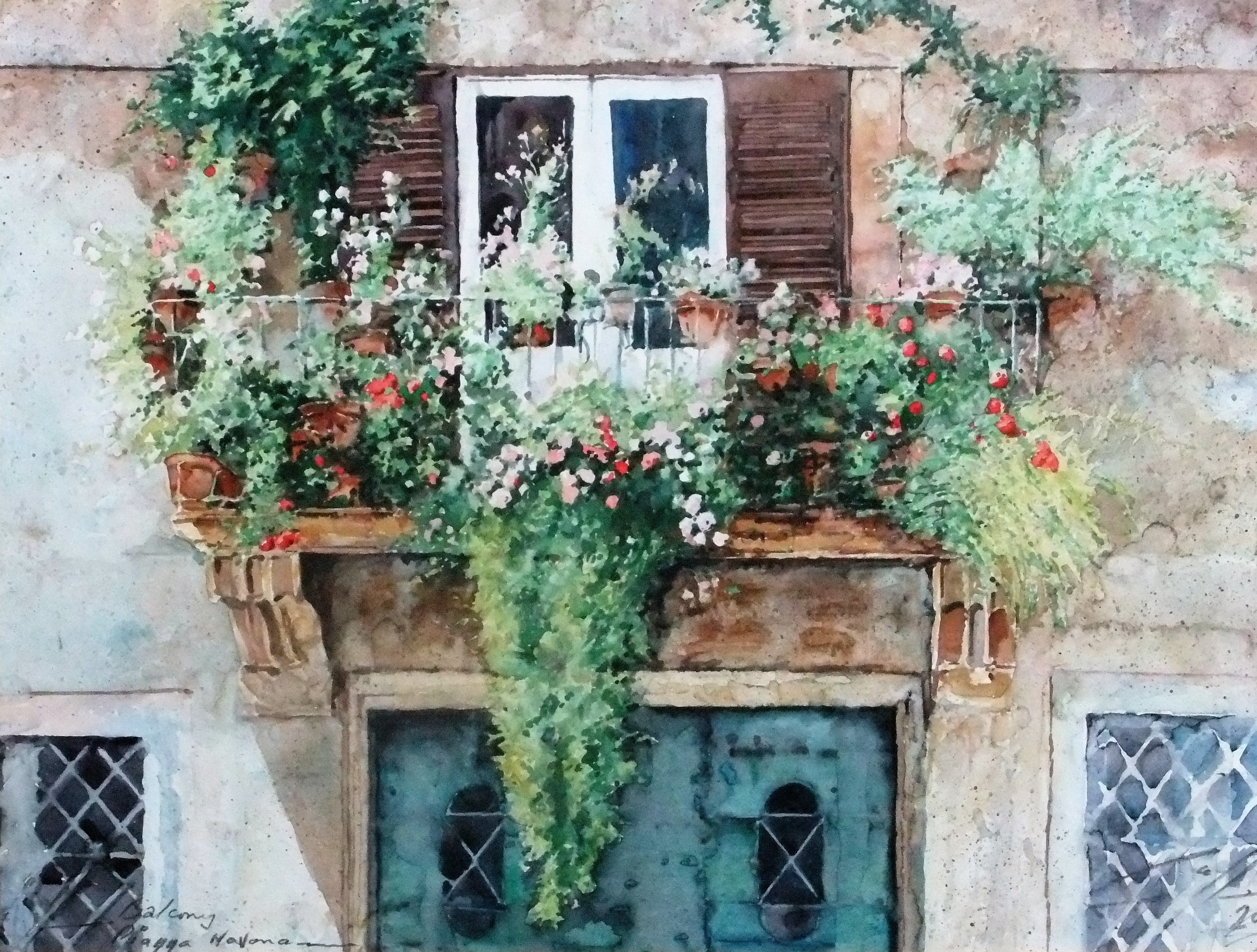 Balcony. Rome
