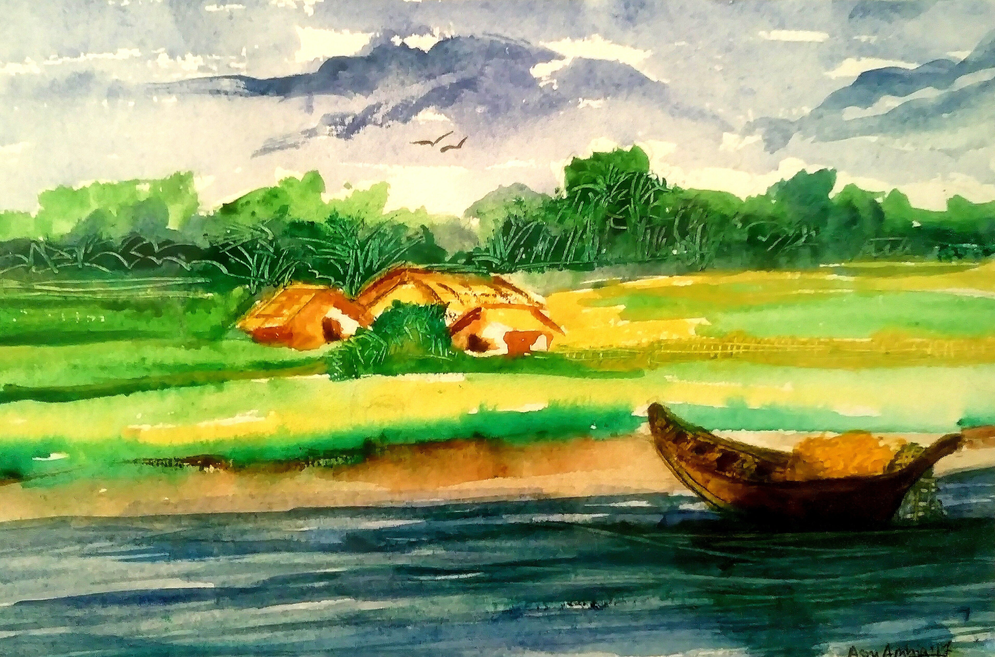 The River side Of Bangladesh