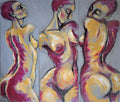 Triptych - Three Pink Graces