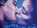 Lovers - Kiss In Pink And Blue
