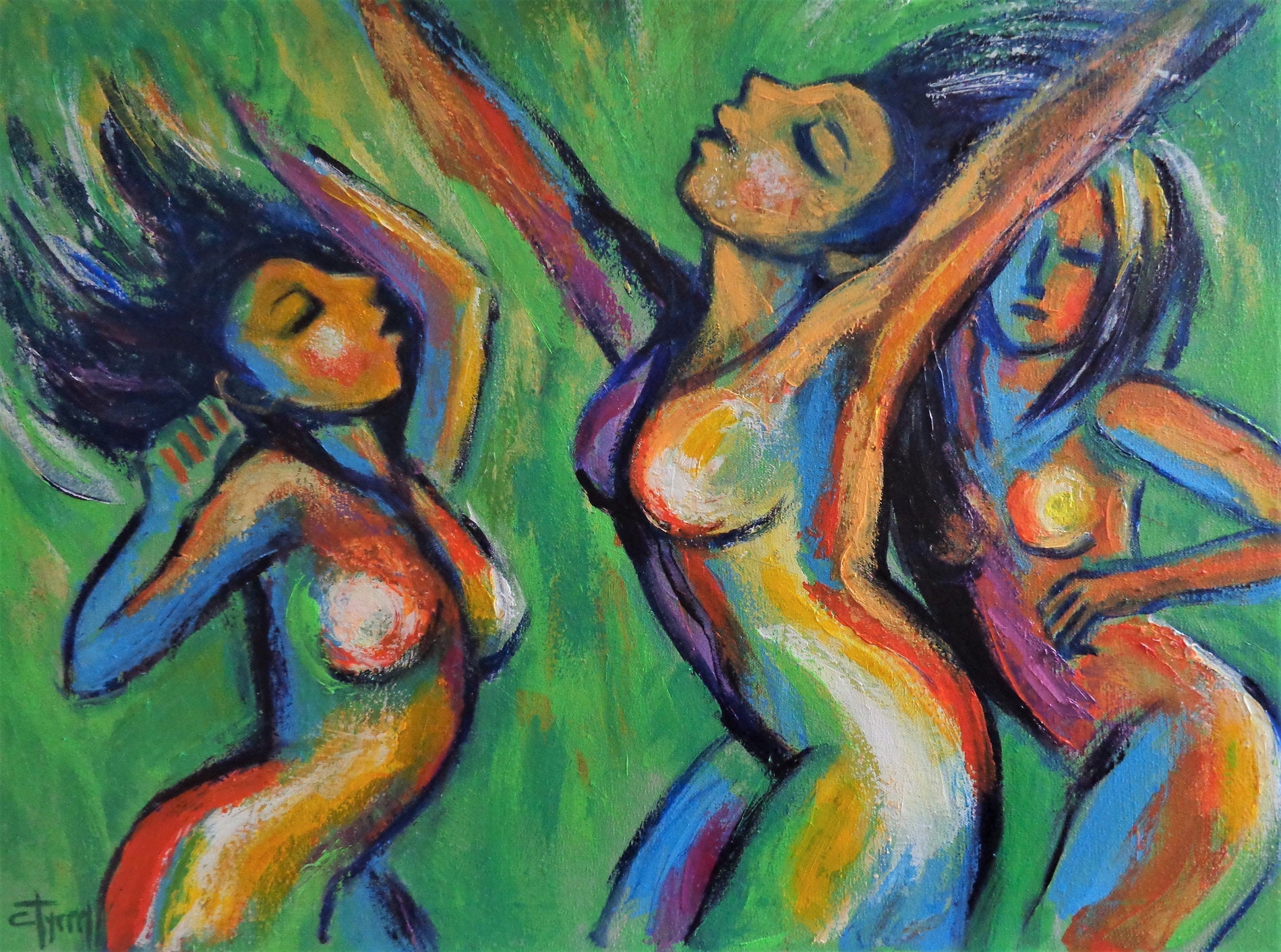 Dance Colours and Nature 2 (SOLD)
