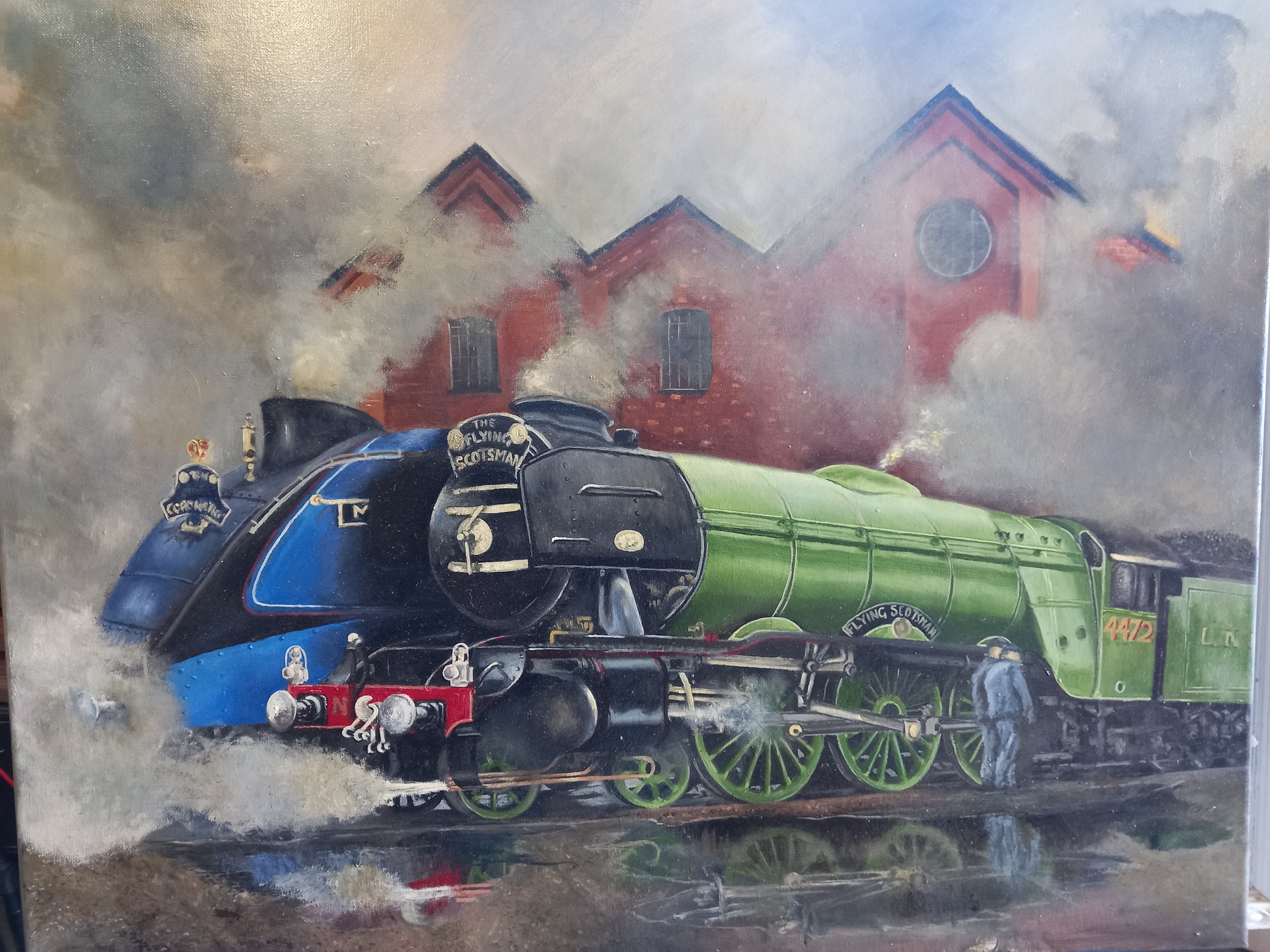 Mallard meets Scotsman