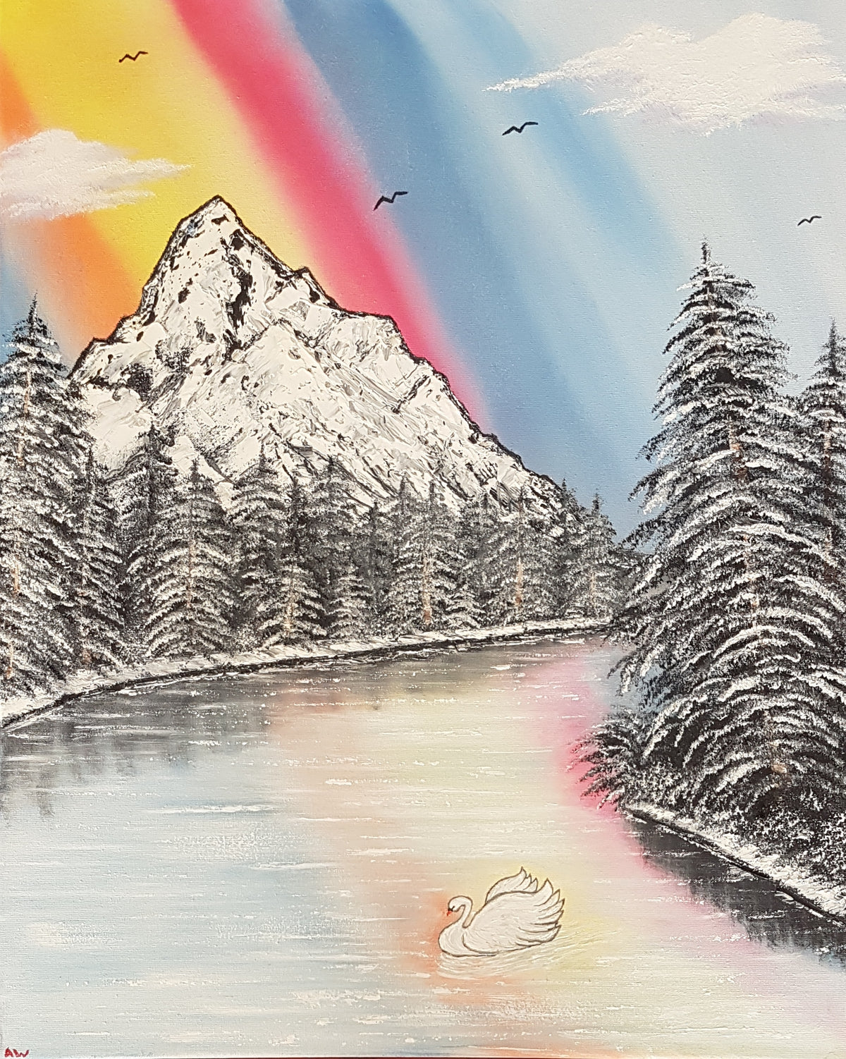 Share the rainbow love with beauty