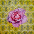 PINK ROSE ON AHULEJO