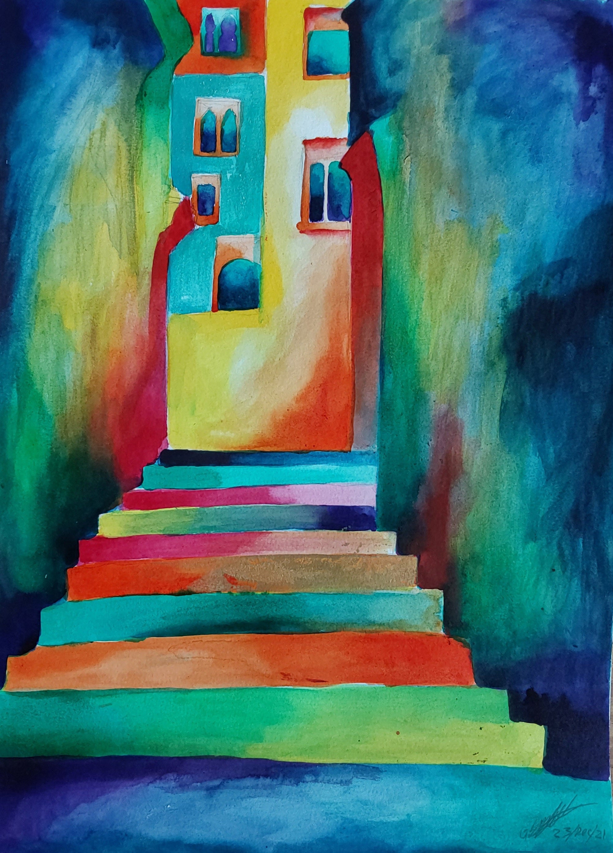 Morrocan steps