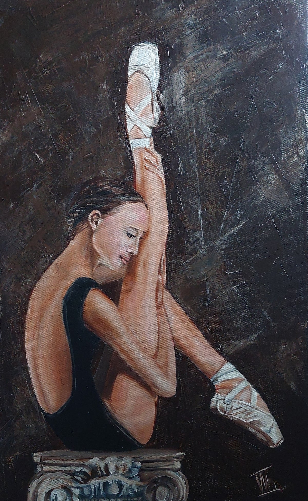 Ballet pose