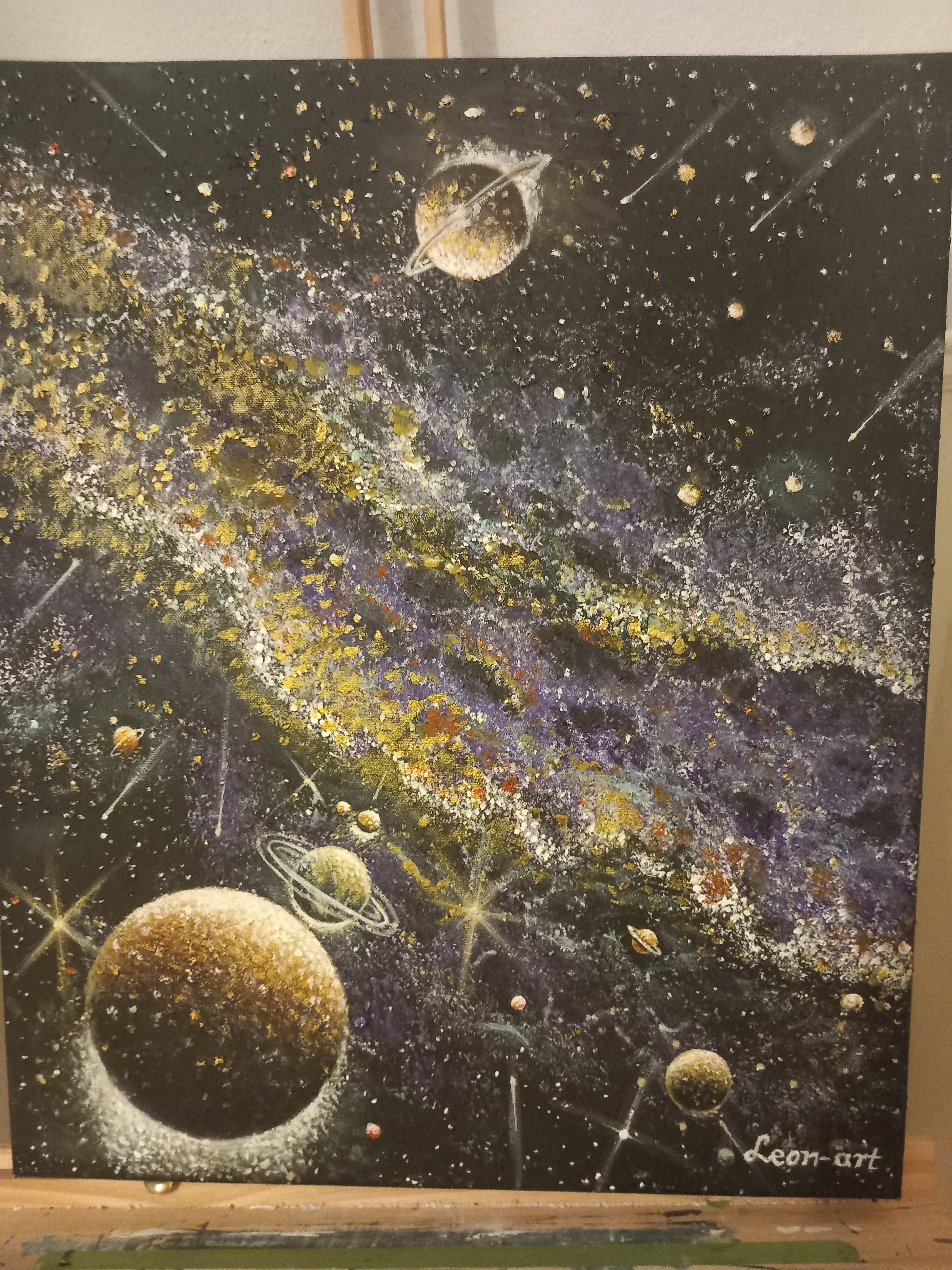 Through the telescope