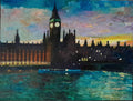 Houses of Parliament at night
