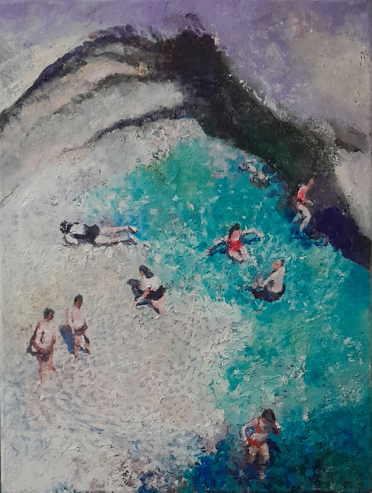 Wied il Ghasri Bathers