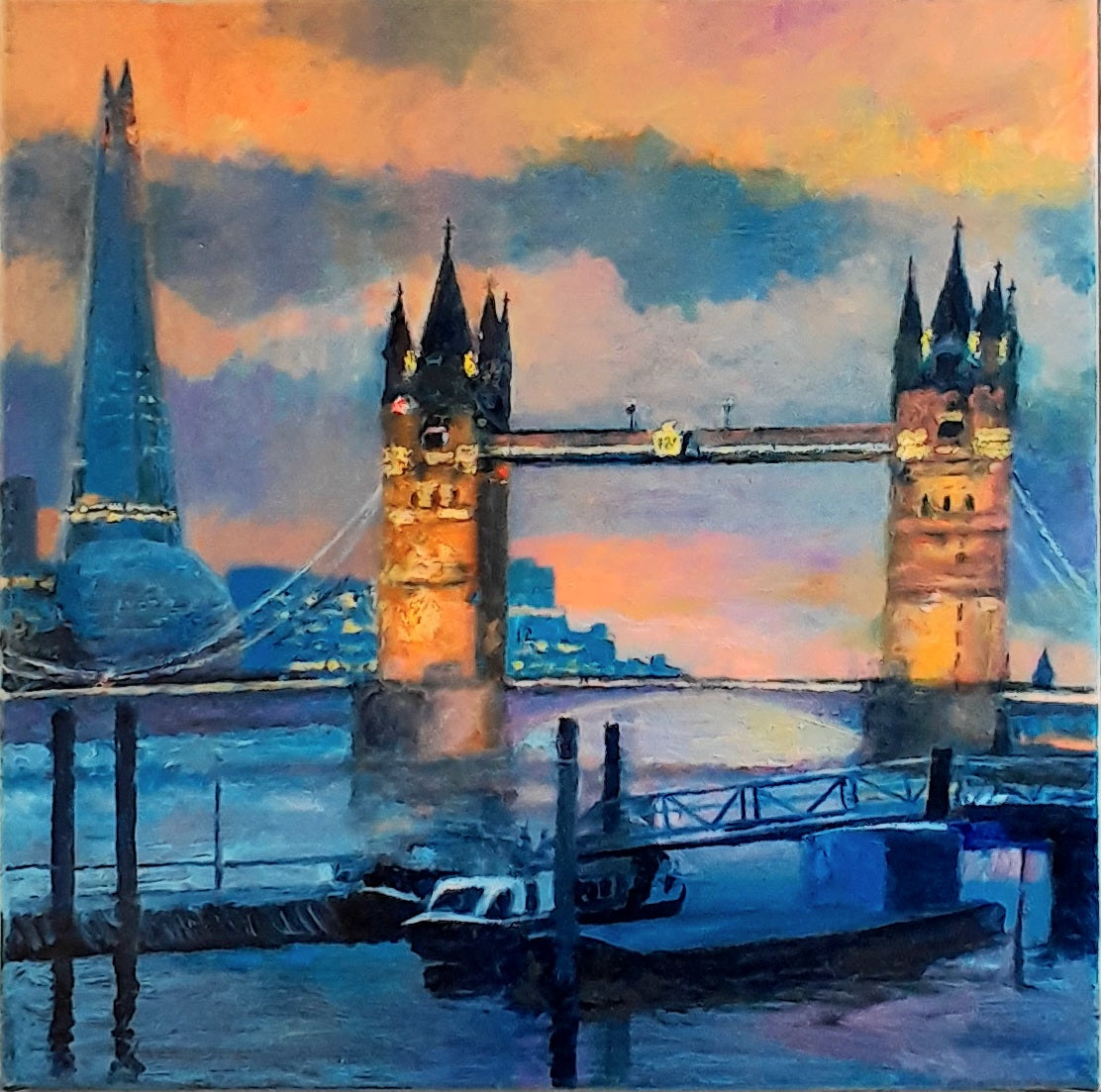 Tower Bridge at night